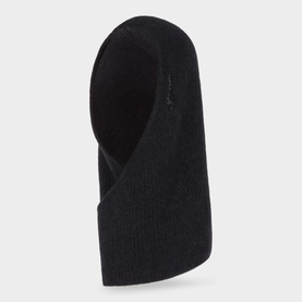 Logo Ribbed Balaclava Hat