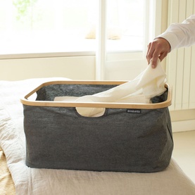 Foldable Laundry Basket 40L