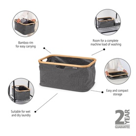 Foldable Laundry Basket 40L