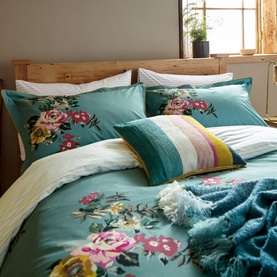 Cotswold Floral Duvet Set Blue