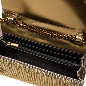 Kensington Crystal-Embellished Shoulder Bag