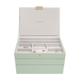 Classic Jewellery Box Sage Green