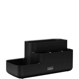 Easystore Bathroom Caddy With Matt Black Finish