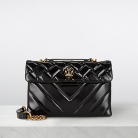Kensington Patent Leather Shoulder Bag