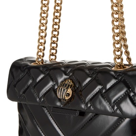 Kensington Patent Leather Shoulder Bag