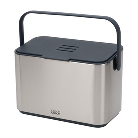 Collect&trade; Stainless-Steel Food Waste Caddy With Removable Bucket 4L