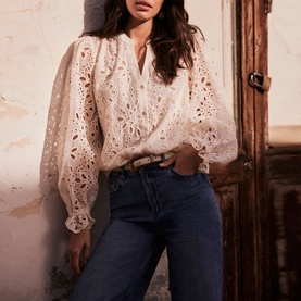 Broderie Blouse