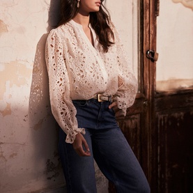Broderie Blouse