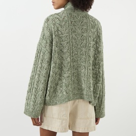 Tine Bloom Zip-Through Cardigan