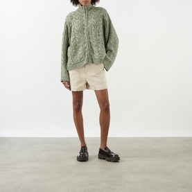 Tine Bloom Zip-Through Cardigan