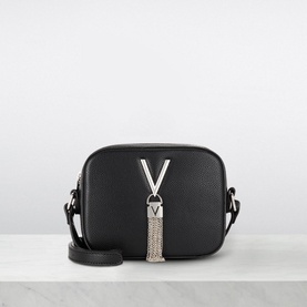 Divina Logo Camera Crossbody Bag