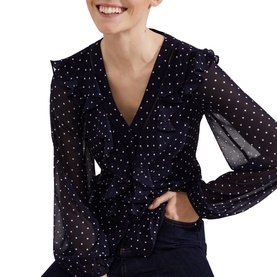 Rosana Polka Dot Blouse