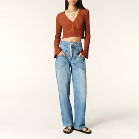Mima Drawstring Waist Jeans