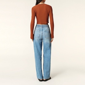 Mima Drawstring Waist Jeans