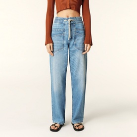 Mima Drawstring Waist Jeans