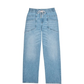 Mima Drawstring Waist Jeans