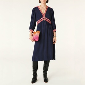 Tanina Embroidered Dress