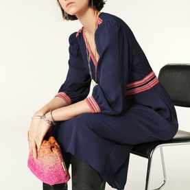 Tanina Embroidered Dress