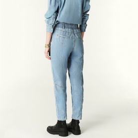 Lony High-Rise Straight-Leg Jeans
