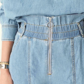 Lony High-Rise Straight-Leg Jeans