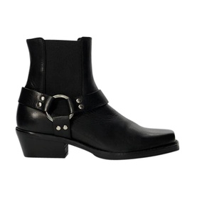 Parked Harness Leather Boots