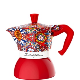 Bialetti X Dolce & Gabbana Moka Induction 2-Cup