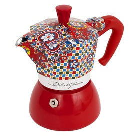 Bialetti X Dolce & Gabbana Moka Induction 4-Cup