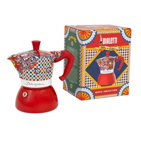 Bialetti X Dolce & Gabbana Moka Induction 4-Cup