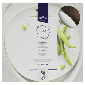 Glazed Stoneware Serving Plate
