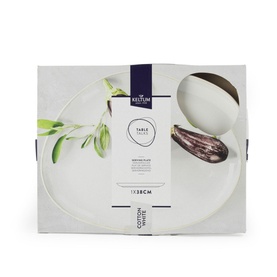 Glazed Stoneware Dinner Plate