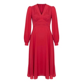 Adrianna Pin Pleat Dress