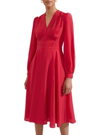 Adrianna Pin Pleat Dress