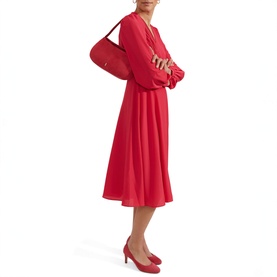 Adrianna Pin Pleat Dress