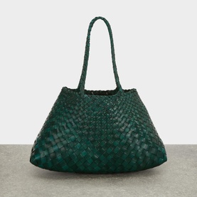 Santa Croce Woven Leather Tote Bag