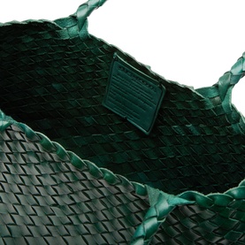Santa Croce Woven Leather Tote Bag