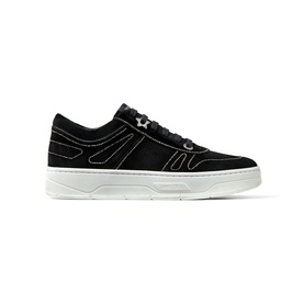 Hawaii Crystal-Embellished Suede Trainers