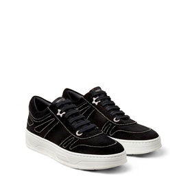 Hawaii Crystal-Embellished Suede Trainers