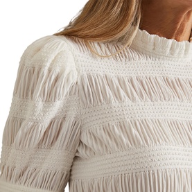 Samiha Textured Top