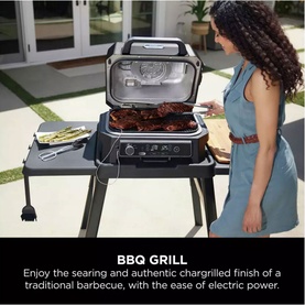 Woodfire Pro XL Electric BBQ Grill & Smoker with Smart Cook