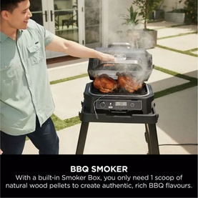 Woodfire Pro XL Electric BBQ Grill & Smoker with Smart Cook