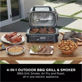 Woodfire Pro XL Electric BBQ Grill & Smoker with Smart Cook