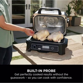 Woodfire Pro XL Electric BBQ Grill & Smoker with Smart Cook