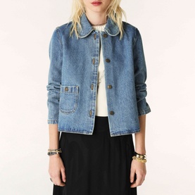 Tiny Peter Pan Denim Jacket