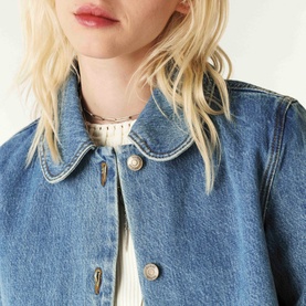 Tiny Peter Pan Denim Jacket