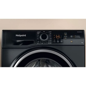 9kg Freestanding Washing Machine Black
