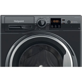 9kg Freestanding Washing Machine Black
