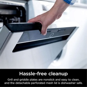 Sizzle Low Smoke Indoor Grill & Flat Plate