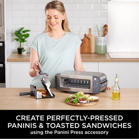 3-in-1 Toaster, Grill & Panini Press Stainless Steel