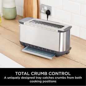 3-in-1 Toaster, Grill & Panini Press Stainless Steel
