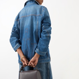 Twisted Denim Jacket